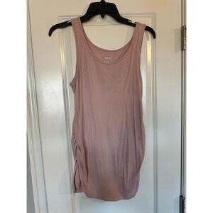 Sonoma Pink Tank Top Maternity Shirt Women Size Small